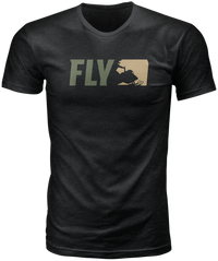 Fly Primary Tee Black Sm