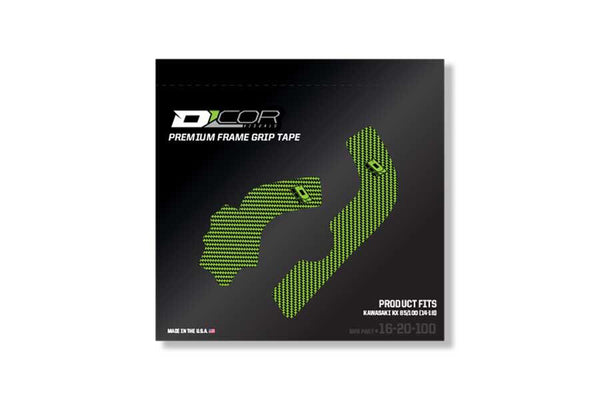 D-COR Frame Grip Guard Decal Green - Part Number 16-20-100