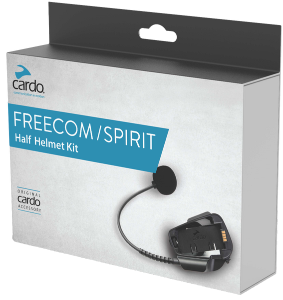 Cardo ACC00012 Freecom X/Spirit Half Helmet Kit - Premium Sound Experience