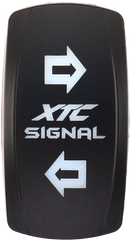 XTC Power Products SW00-00117023 Dash Switch Rocker Face for Turn Signal - Vertical