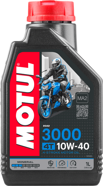 MOTUL 107672 3000 Petroleum Oil 10W40 - 1 Liter