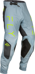 FLY RACING Evolution Dst Pants - Ice Grey/Char/Neon Green - Sz 36