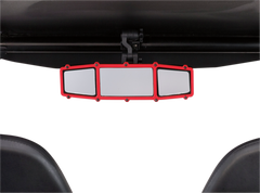 MOOSE UTILITY Accent Frame - Rear View Mirror - Red ESCTR-RED