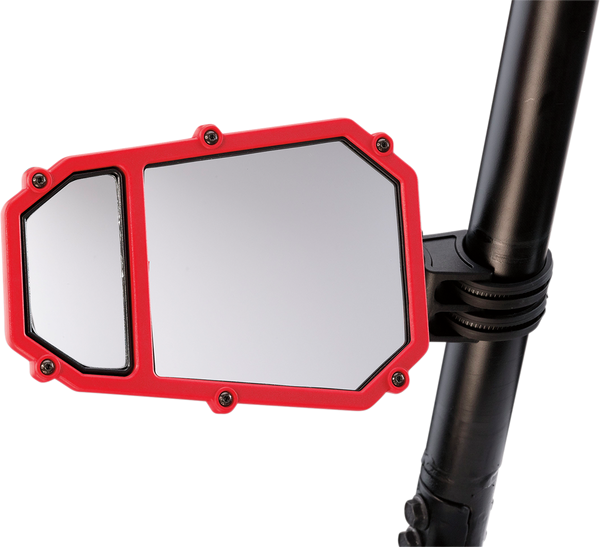 MOOSE UTILITY Accent Frame - Side View w/Blind Spot - Red ES2-RED