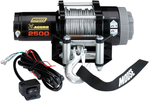 MOOSE UTILITY 2500 LB Winch - Wire Rope 104306