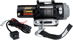 MOOSE UTILITY 2500 LB Winch with Synthetic Rope - Part 104307