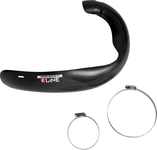 MOOSE RACING Pipe Guard by E Line - Carbon Fiber MPG12523C