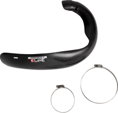 MOOSE RACING Pipe Guard by E Line - Carbon Fiber MPG12523C