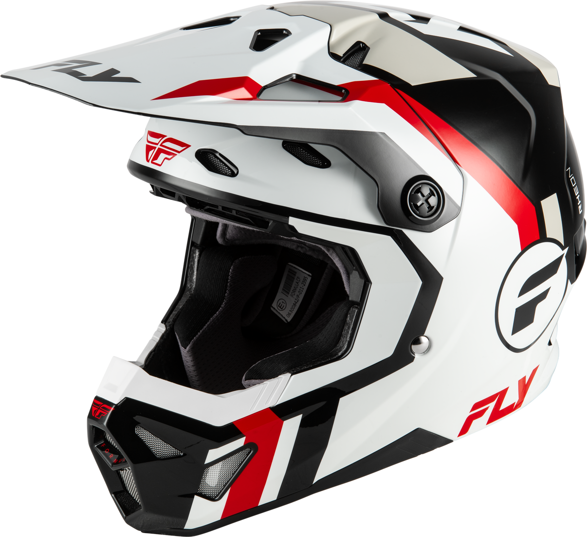 Formula Cp Seal Helmet White/Black/Red Md