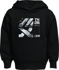 THOR Youth Forge Pullover Hoodie - Black - Small 3052-0706