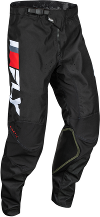 FLY RACING Prix Pants Red/Grey/White Size 38 - High-Performance Off-Road Gear