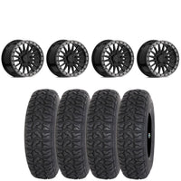 VALOR OFFROAD V06 GLOSS BLACK BEADLOCKS ON HIGHLIFTER CHICANE LT