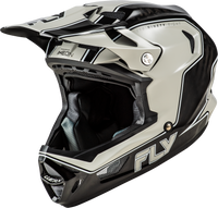 Werx R Flow Carbon Helmet Black Carbon/Grey Md