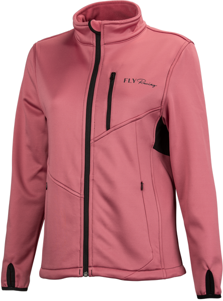 FLY RACING Women's Mid Layer Jacket - Pink, Part Number 354-63423X