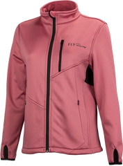 FLY RACING Women's Mid Layer Jacket - Pink, Part Number 354-63423X