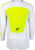 FLY RACING Evolution Dst Jersey White/Hi Vis MD - Lightweight and Ventilated