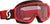 SCOTT Hustle X Snwcrs Goggle - Dark Red/Red Rose (Part Number: 272847-6363134)