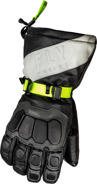 Glacier Gloves Black/Grey/Hi Vis Xl