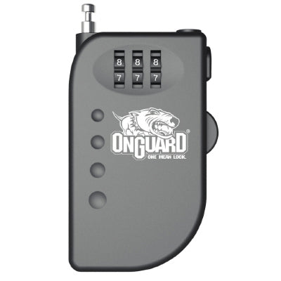 ONGUARD 45008063 Terrier 8063 Combo Cable Lock with Retractable Cable