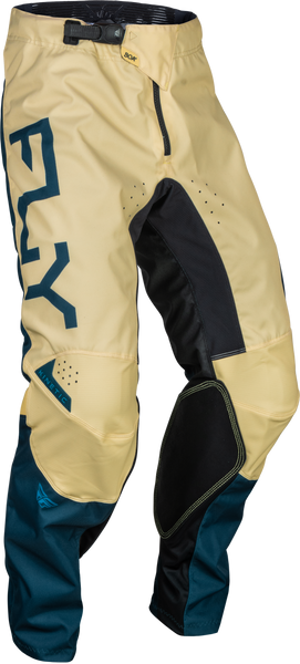 FLY RACING Kinetic Reload Pants Ivory/Navy/Cobalt Size 34 - Ultimate Comfort & Durability