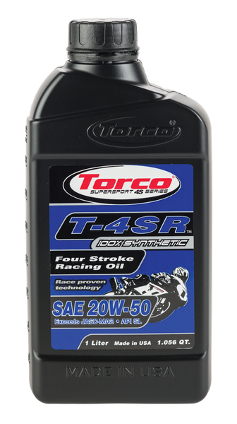 TORCO T652055CE 4 Stroke Racing Oil 20W-50 - 1 Liter