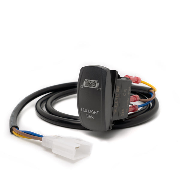 OPEN TRAIL HAR11-SC11-L12 Dash Switch with EZ Harness and Standard LED Light Bar Switch