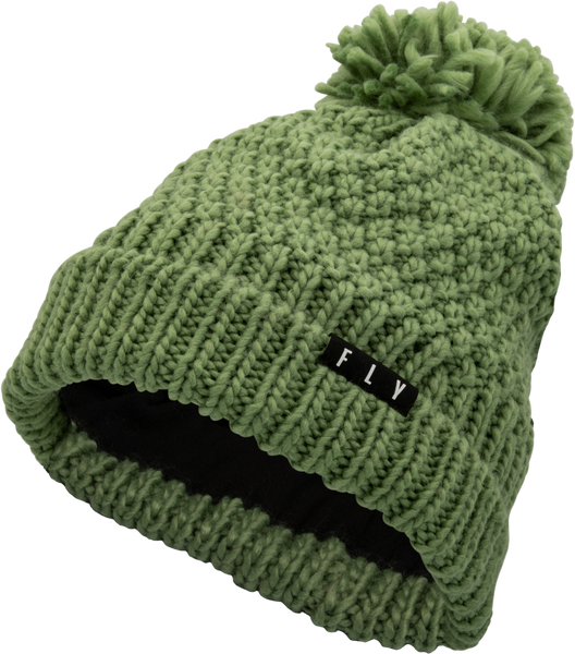 Women's Fly Anna Pom Beanie Green