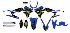 D-COR 20-50-133 Cmplt Kit Monster Energy Slash White Background