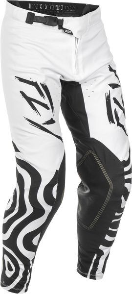 FLY RACING Evolution Dst Abyss Pants in White/Black - Size 32