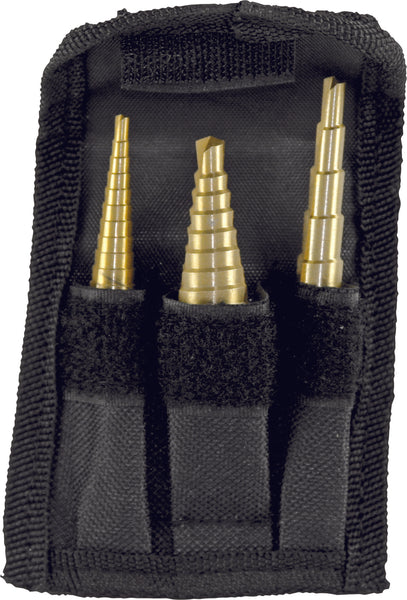 Performance Tool W9003 3 Piece Step Drill Set