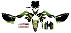 D-COR Complete Kit 19 Monster Kaw Kxf 250 Black BG - Part Number 20-20-629