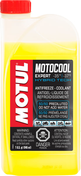 MOTUL 109533 Expert Coolant Monoethyleneglycol Base - Ready to Use Antifreeze