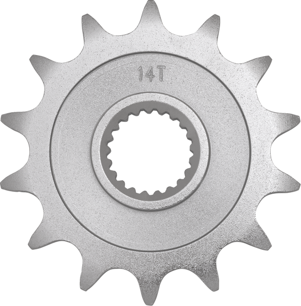 MOOSE RACING Front Sprocket - 14 Tooth - Part Number 26-11A8-14CRMO for Honda