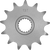 MOOSE RACING 13 Tooth Front Sprocket - Part Number 26-3126-13CRMO for Suzuki