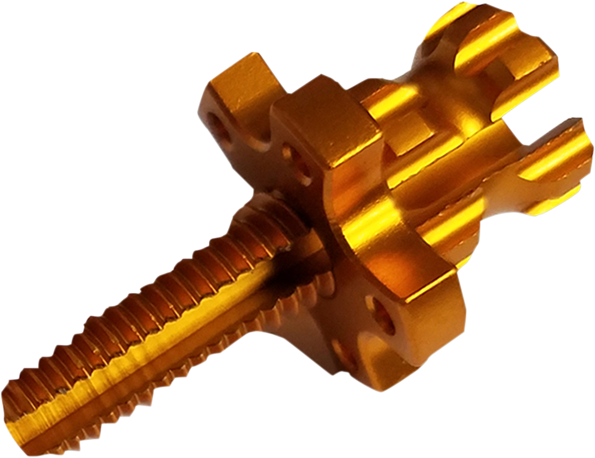 PSR Clutch Cable Adjuster - M8 x 1.25 - Gold 00-02150-23