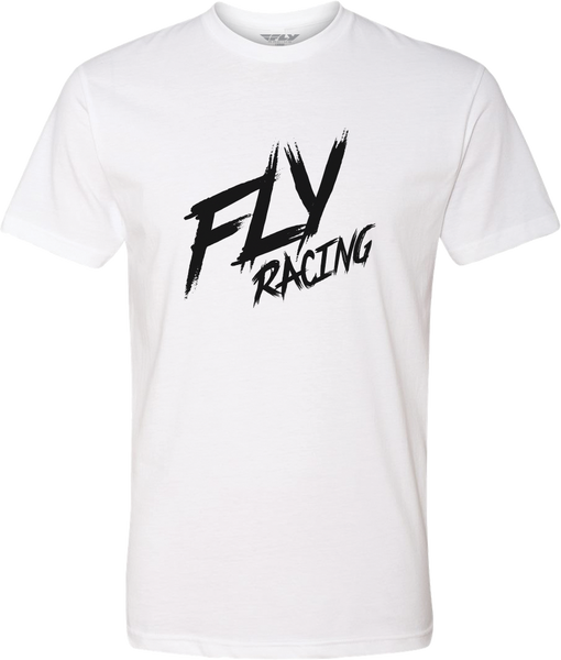 FLY RACING Fly Brawl Tee White Small - Part Number 352-0024S