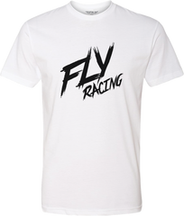 FLY RACING Fly Brawl Tee White Small - Part Number 352-0024S