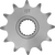 MOOSE RACING 12 Tooth Front Sprocket - Part Number 26-3126-12CRMO for Suzuki