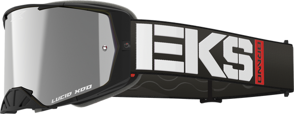 EKS BRAND Lucid Caliber Goggle with Black Silver Mirror Lens - Part Number 067-12030