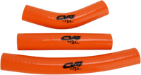 CV4 Performance Radiator Hose Kit - Orange - Part Number SFSMBC177O for Husqvarna/KTM