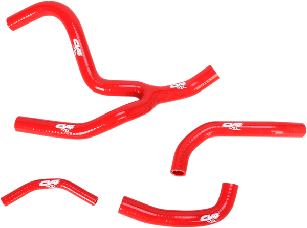 CV4 Performance Radiator Hose Kit - Red - SFSMBC238R for Suzuki