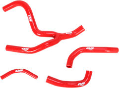 CV4 Performance Radiator Hose Kit - Red - SFSMBC238R for Suzuki