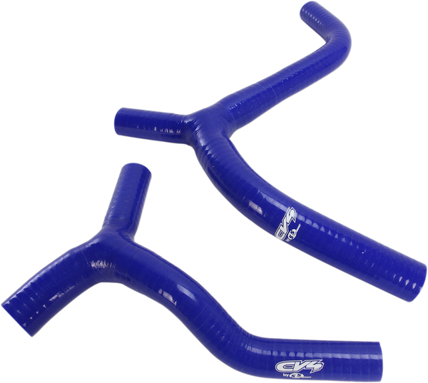 CV4 Performance Radiator Hose Kit - Blue - Part SFSMBC261B for Kawasaki