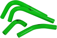 CV4 Performance Radiator Hose Kit - Green - Part SFSMBC267G for Kawasaki