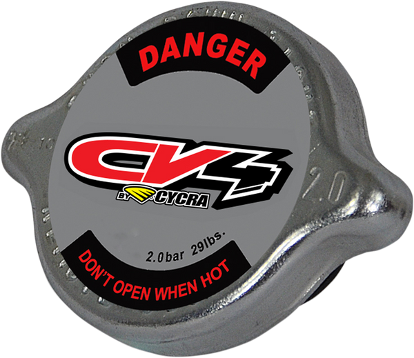 CV4 Radiator Cap - Silver - 2.0 Bar CV715-29MK