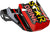 FLY RACING Formula CC Rockstar Helmet Visor - Black/Red/Yellow XL/2X