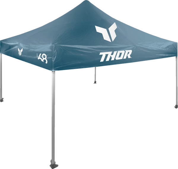 THOR 10'x10' Collapsible Canopy - Blue Steel/White - Part 4030-0075