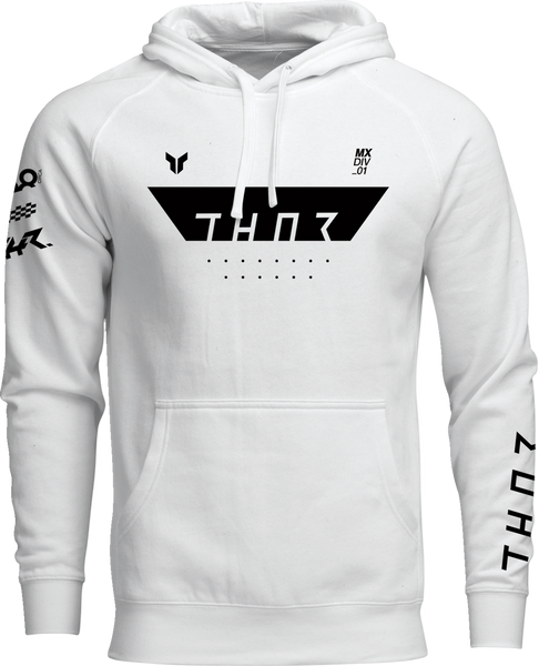 THOR Rogue Pullover Hoodie - White - XL 3050-7037