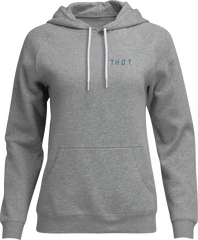 THOR Women's Trax Pullover Hoodie - Heather Light Gray - Small 3051-1240