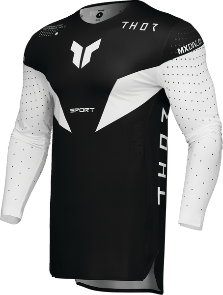 THOR SPORTMODE Strike Jersey - Black - Medium (Part Number: 2910-8101)